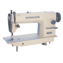 Highlead GC128 Series Industrial Sewing Machine with Assembled Table and Servo Motor