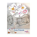Inspira Cute Friends Embroidery Collection Software (CD)