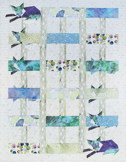 Java House Quilts Metamorfox Quilt Fabric Kit by Karen Brow