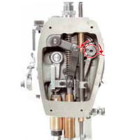 Needle Bar Stroke Conversion Mechanism