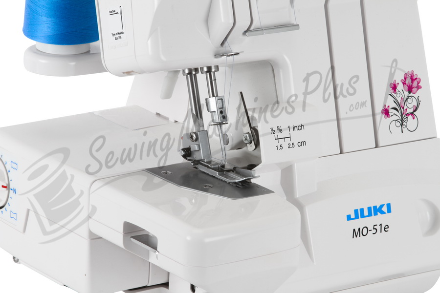 Juki MO51e, 2Needle, 3/4 Thread Overlock with Automatic Rolled