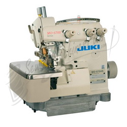 Juki MO-6704-150 Pearl 1.6mm Rolled Hem High-speed Overlock w/ Table and Motor