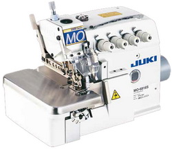 Juki MO-6816 - 5 Thread High-speed Overlock / Safety Stitch Industrial Serger, w/ Table, Stand and Servo Motor