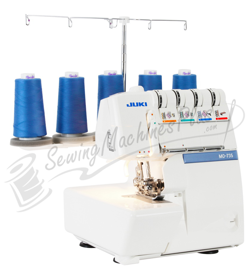 Juki MO735 5Thread Serger 2 & 3 Needle Cover Hem w/ FREE BONUS 50