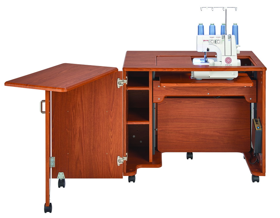 Koala Studios Heritage Cub Sewing Cabinet Available In Teak Or White