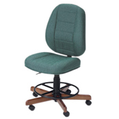 Koala Sewcomfort Chair Jade Cushion and Canadian Maple Base