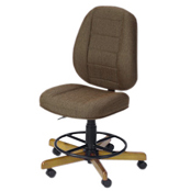 Koala Sewcomfort Chair Mocha Cushion and North American Oak Base