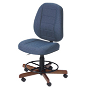 Koala Sewcomfort Chair Sapphire Cushion & American Walnut Base