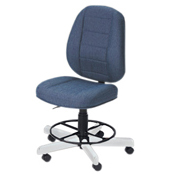 Koala Sewcomfort Chair Sapphire Cushion and White Ash Base