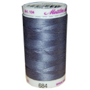 Silk Finish Cotton 50wt, 547 yards-Color-0311-Blue Shaddow