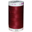 Silk Finish Cotton 50wt, 547 Yards-color-0111-beet Red