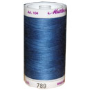 Silk Finish Cotton 50wt, 547 yards-Color-0351-Smoky Blue
