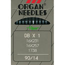 Organ - DBx1, 16x257, 16x231  Industrial NeedlesSize 90/14 (10pk)