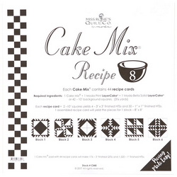 Cake Mix Recipe 8 44ct - CM8 Miss Rosie#1