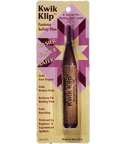 Kwik Klip - Fastens Safety Pins