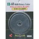 Martelli 60mm 2 Pack Replacement Blades
