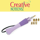 Creative Notions Professional Hot Fix Applicator Wand includes 8 Tips