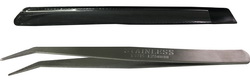 Deluxe Bent Stainless Steel Tweezers (TWE5)