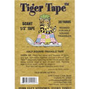 Half Square Triangle Tiger Tape 1/2 Inch X 30 Yards