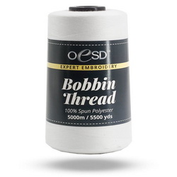 OESD Bobbin Thread White 60wt 5500 yards