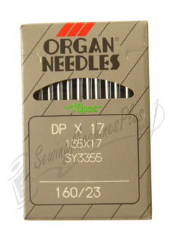 Organ Industrial Needles DBx17, 135X17 #23 10pk.
