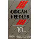 Organ Titanium Ball Point Embroidery Needles -10 pack sz 75/11 (6687)