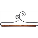 6 Double Scroll Hanger with Dowel 88967