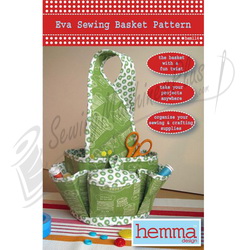 Hemma Design - Eva Sewing Basket Pattern HEM114