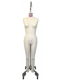 PGM-Pro 605A - Industry Grade Female and Junior Full Body Dress Form with Collapsible Shoulders