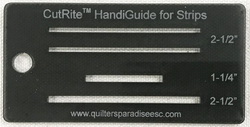 Quilters Paradise CutRite HandiGuide for Strips (Set of 2)