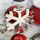 Quilter's Paradise Reflections Snowflake Mirrored Ornament