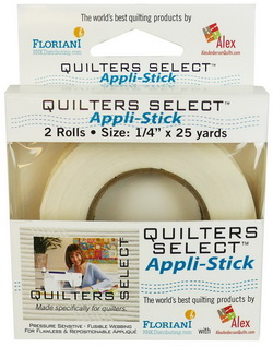 Quilters Select Appli-Stick - 1/4 inch x 25 yds