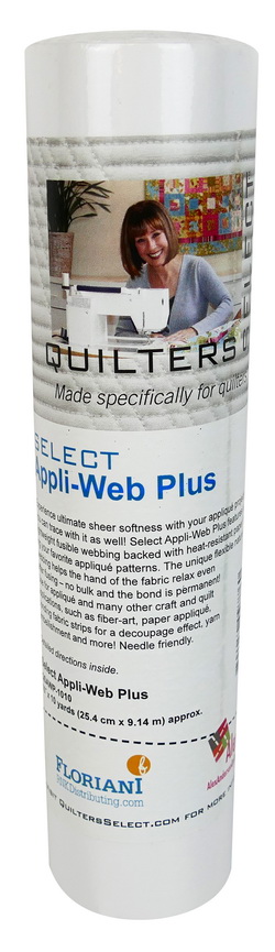 Quilters Select Appli-Web Plus - 10 inch x 10 yds