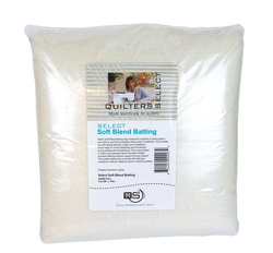 Quilters Select Blend Batting 93 inch x 100 inch - Full Cut