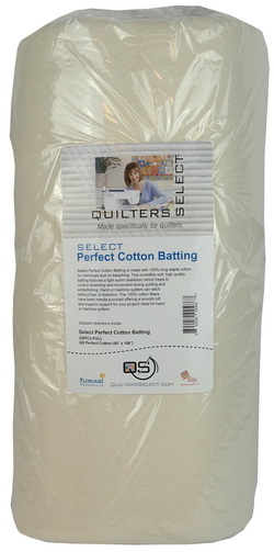 Quilters Select Perfect Cotton 93 inch x 100 inch - Full Cut