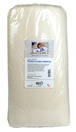 Quilters Select Perfect Cotton 122 inch x 122 inch - King Cut