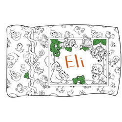 Riley Blake Jungle Coloring Pillow Kit