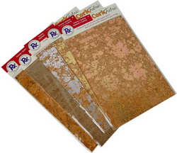 RNK Distributing Cork Fabric 5 Sheets - 8.5 inch x 11 inch (Available in Different Colors)