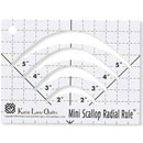 Mini Scallop Radial Rule