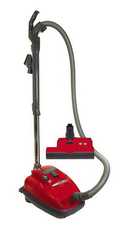 SEBO AIRBELT K3 Premium with ET-1 Power Head and parquet brush (Red or Black)