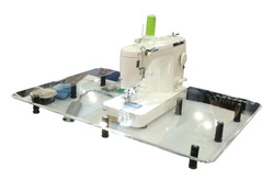 Sew Steady Free Motion Table 24 inch x 32 inch - For Large Machines with Beds Longer than 13 inch