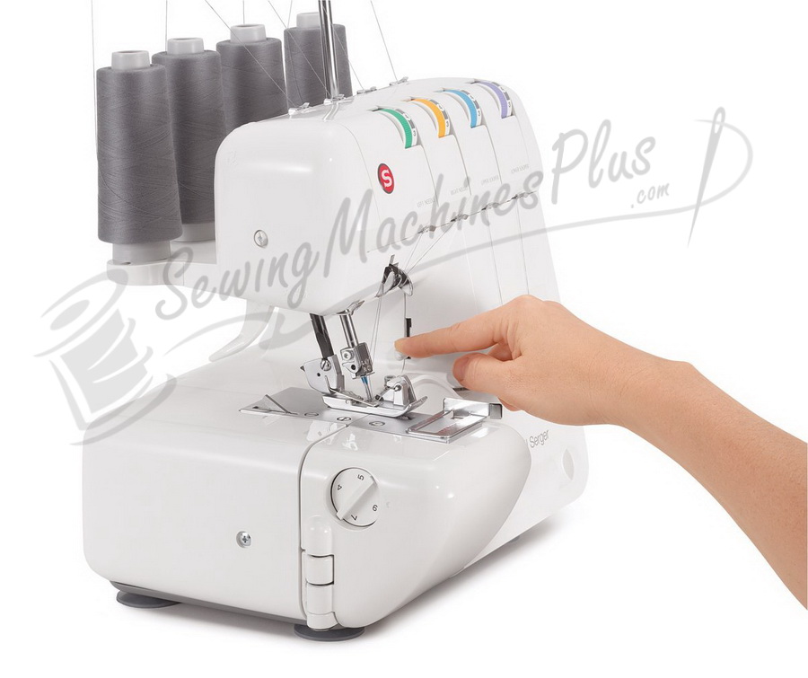 Singer 14J250 Stylist II Serger With Differential Feed And 2/3/4 Thread