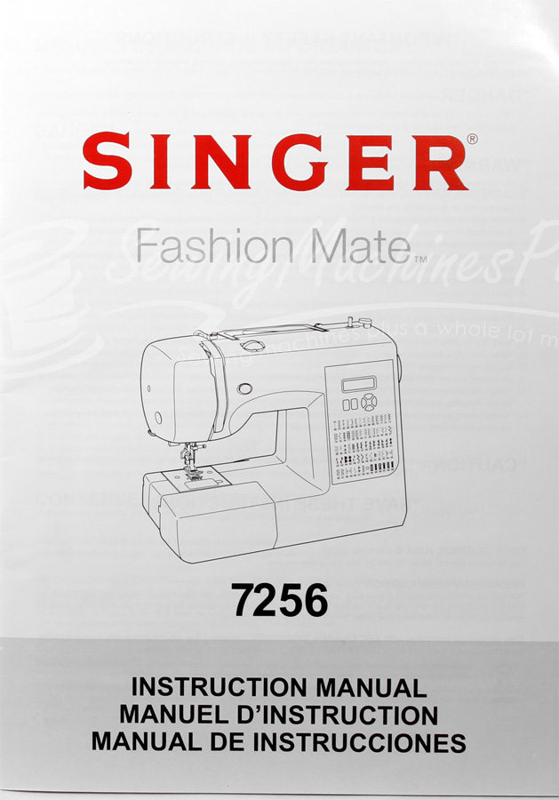 Singer 7256 Fashion Mate Sewing Machine FS