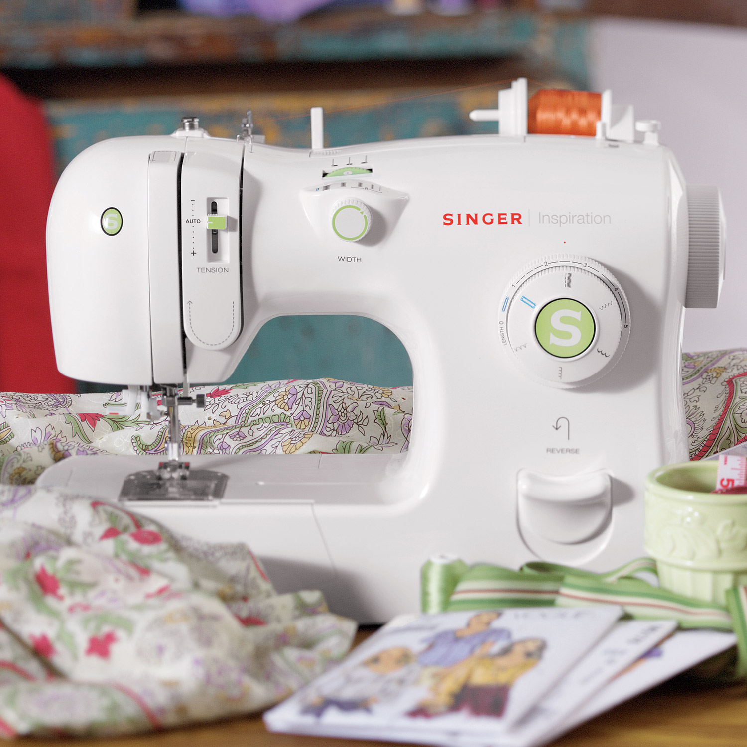 Singer Inspiration 4206 Sewing Machine w/ easy 1step buttonhole & FREE Quilter