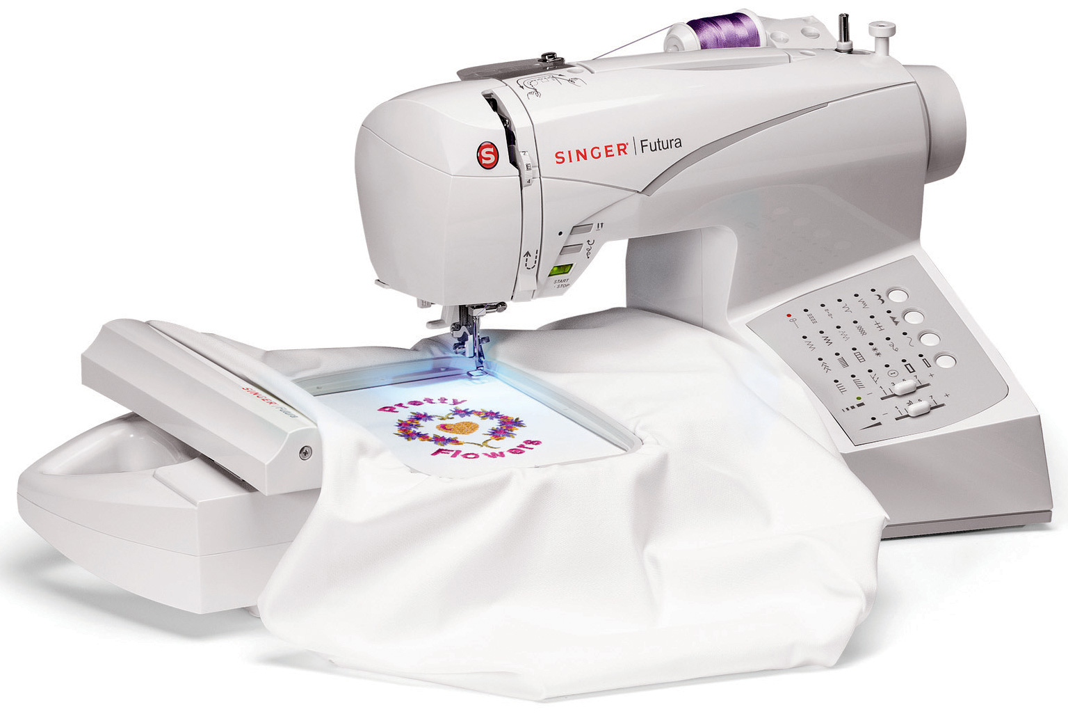 Singer Futura CE150 Embroidery & Sewing Machine w/ FREE 3900 Designs