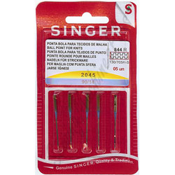Singer Serger Ball Point Needles Size 10 /& 14