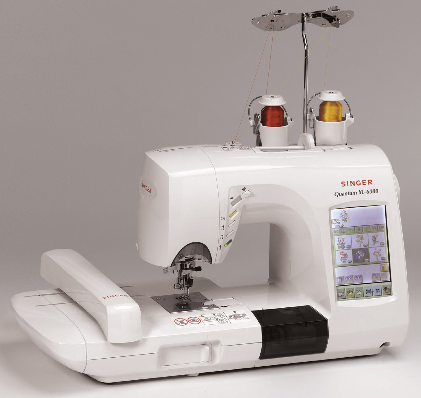 Singer Quantum XL6000 FREE Workbook, Inst. DVD, 3900 Designs, Cont