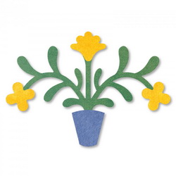 Sizzix Bigz L Die - Flower Pot by Jorli Perine (MandG)