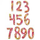 Sizzix Bigz Alphabet Set 2 Dies - Fresh Blossoms Numbers