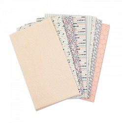 Sizzix Making Essential - Fabric, 8 Pieces, 22in x 17 7/8in (56cm x 45.5cm), 100 percent Cotton